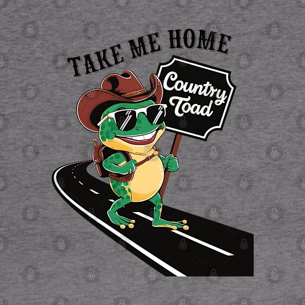 Take Me Home Country Toad by BishBashBosh